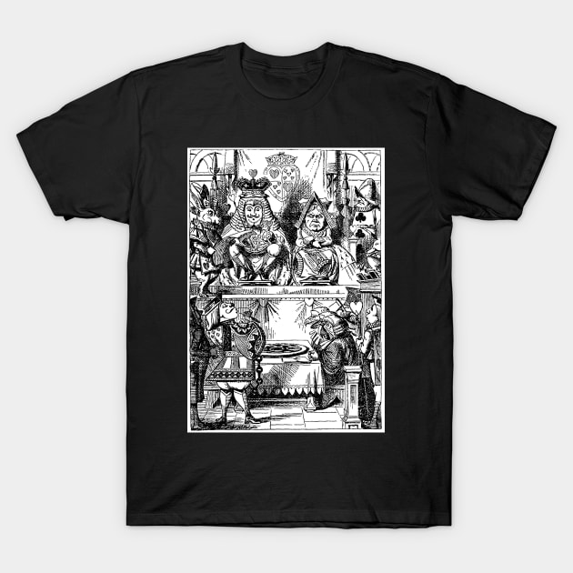 Queen of Hearts from Alice in Wonderland T-Shirt by MasterpieceCafe